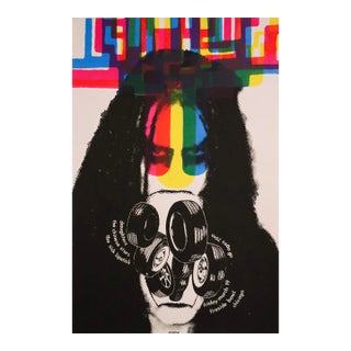 2000's Canadian Gig Poster, Daughters, the Chinese Stars and the Sick Lipstick by Seripop For Sale