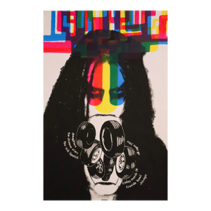2000's Canadian Gig Poster, Daughters, the Chinese Stars and the Sick Lipstick by Seripop