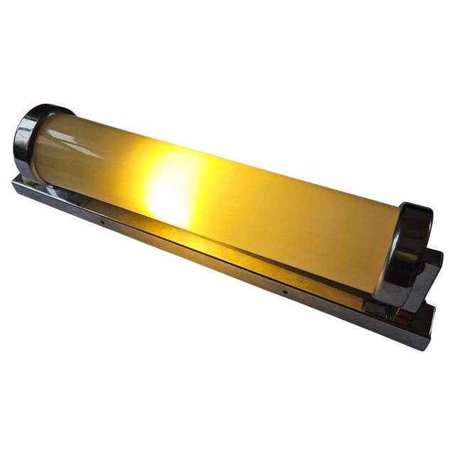 Art Deco Bauhaus Functionalist Chrome Wall Lamp, 1930s For Sale - Image 15 of 15