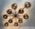 21st Century Dieci Bronze Smoky Bubbles Murano Flush Mount by Fabio LTD For Sale - Image 9 of 11