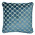 Contemporary Schumacher Octavia Velvet Peacock Two-Sided Pillow - 18ʺW × 18"H For Sale