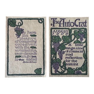Antique Automobile Advertising Ephemera For Sale