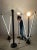 Italian Postmodern Floor Lamp attributed to Perry A. King & S. Miranda for Arteluce, 1980s For Sale - Image 6 of 18