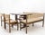 Danish Mid Century Modern L Shape Bench Chairs Dining Table Kitchen Dinette Set For Sale - Image 6 of 15