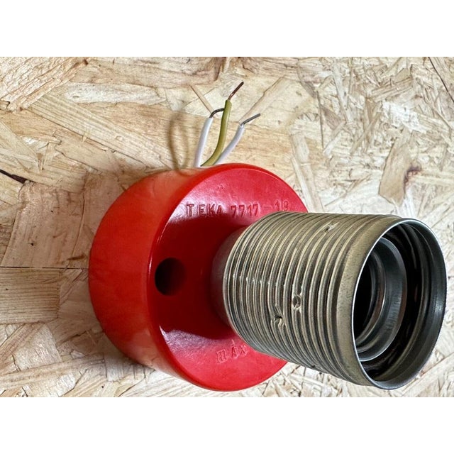 Mid-Century Modern Vintage Space Age Wall Lamp in Aluminum and Metal, 1970s For Sale - Image 3 of 18