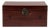 Antique Chinese Lacquered Hide Scholar's Trunk, Early 20th Century For Sale