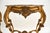 Vintage French Console Tables in Gilt Wood with Marble Tops, 1950, Set of 2 For Sale - Image 10 of 13