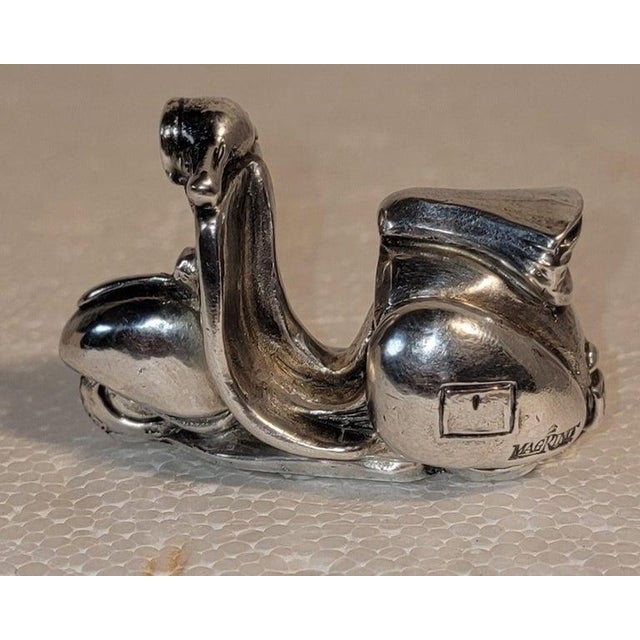 Metal 1950s Collection of Three Sterling Silver Figures For Sale - Image 7 of 12