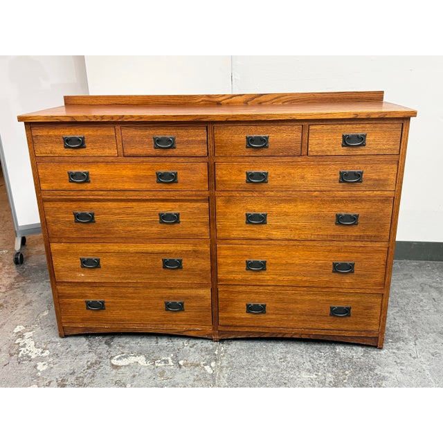 Design Plus Gallery presents a Mission Viejo Double Mule Chest from Kimball Home. This Mission-style chest is constructed...