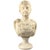 20th Century White Marble Bust of a Roman General For Sale