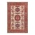 Shabby Chic Tribal Super Kazak Ivory/Red Wool Rug - 8'9'' X 11'8'' For Sale