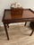 Wood 19th Century Mahogany Tea Table For Sale - Image 7 of 13