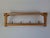 Mid-Century Modern Czechoslovak Wooden Wall Coat Rack with Shelf, 1970 For Sale - Image 6 of 15