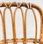Wood Mid-Century Franco Albini Style Child's Rattan Bamboo Rocking Chair For Sale - Image 7 of 11