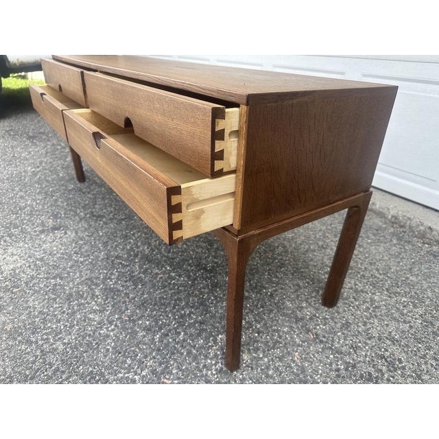 Danish Kai Kristiansen for Aksel Kjersgaard Danish Chest/Console Table For Sale - Image 12 of 15