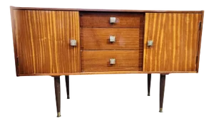 1960s Mid Century Modern Tola Wood Sideboard