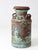 Turquoise Antique Turquoise Painted Metal Milk Can For Sale - Image 8 of 18