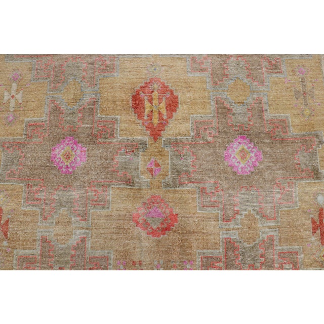 Mid 20th Century 20th Century Zabihi Collection Colorful Turkish Anatolian Corridor Rug - 5'11" x 15'8" For Sale - Image 5 of 9