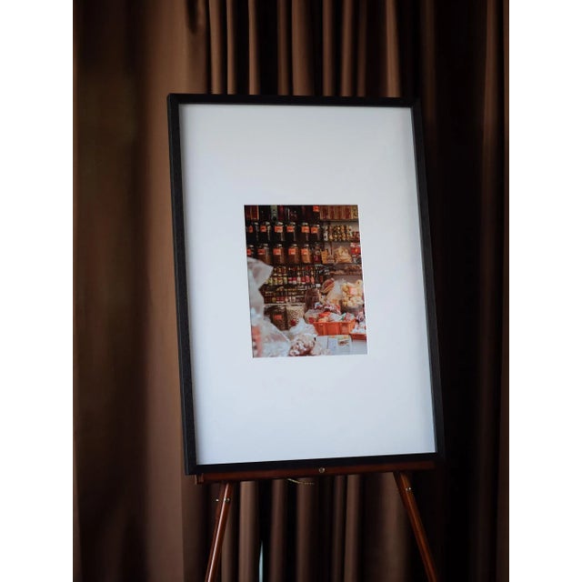 Asian Vintage Hong Kong Herbal Apothecary Original Framed Photograph by Tommy Lei For Sale - Image 3 of 5