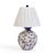 Metal Diana Blue & White Chinoiserie Table Lamp For Sale - Image 7 of 7