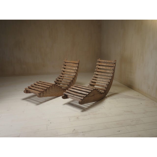 Mid-Century French Lounge Chairs, 1960, Set of 2 For Sale - Image 6 of 18
