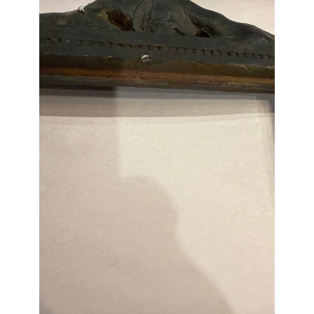 Circa 1870's Ebonized Victorian Pedestal Tabletop Frame For Sale - Image 11 of 13
