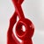 1970s Vintage Red Glaze Ceramic Vase by Roberto Rigon for Bertoncello, 1970s For Sale - Image 5 of 11