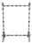 Italian 19th Century Antique Porcelain Fire Screen Frame For Sale