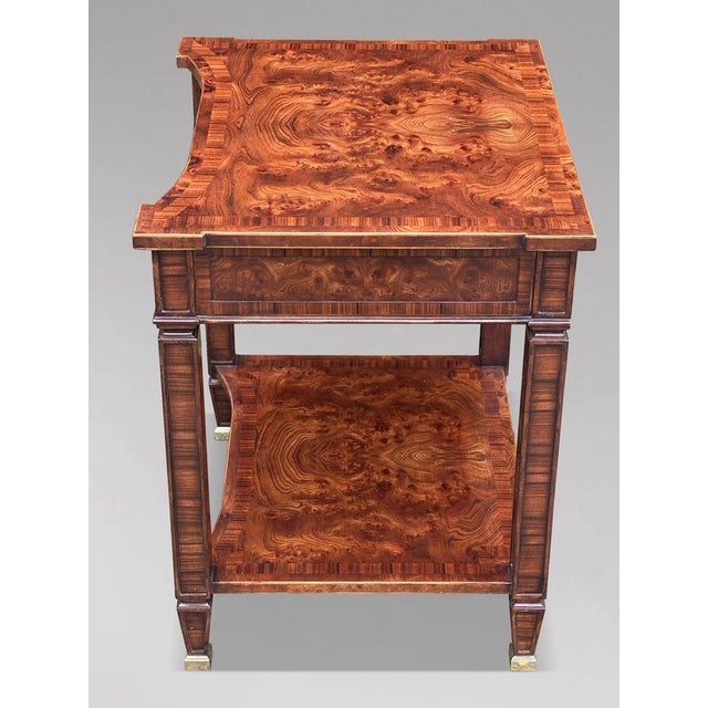 1980s Walnut Side Tables from Brights of Nettlebed, 1980s, Set of 2 For Sale - Image 5 of 11