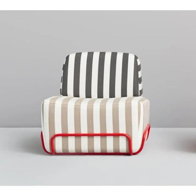 Set of Pigro Armchairs by Pepe Albargues For Sale - Image 6 of 9