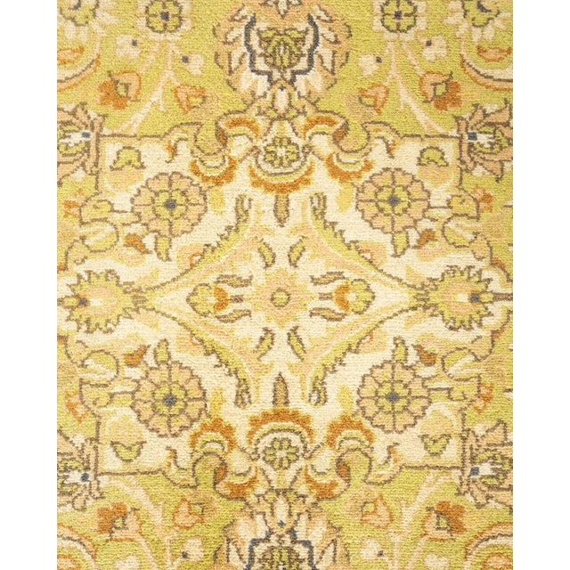 Traditional Mogul, One-of-a-Kind Hand-Knotted Area Rug - Ivory, 6' 1" x 9' 2" For Sale - Image 3 of 8