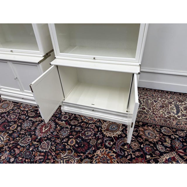 English White Display Bookcase from Globe Wernicke For Sale - Image 18 of 18