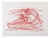 Raymond Moretti, Rimbaud's Illuminations in Red, Screen Print For Sale