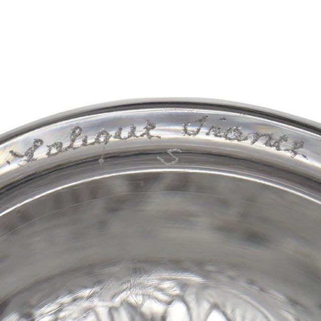 Early 21st Century Lalique Deauville Crystal Vase For Sale - Image 5 of 5