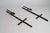 Contemporary Vintage Wrought Iron Cross Candelabra Wall Sconces Attributed to Van Keppel-Green, a Pair, Circa 1960s For Sale - Image 3 of 11