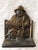 Vintage 1928 Connecticut Foundry Cape Cod Fisherman Cast Iron Bookends – Bronze Finish Nautical Library Decor Pair With Original Matthews Foundry Box For Sale - Image 4 of 6