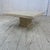 Late 20th Century Maitland Smith Tessellated Travertine Pink Marble and Brass Square Coffee Table For Sale - Image 5 of 12