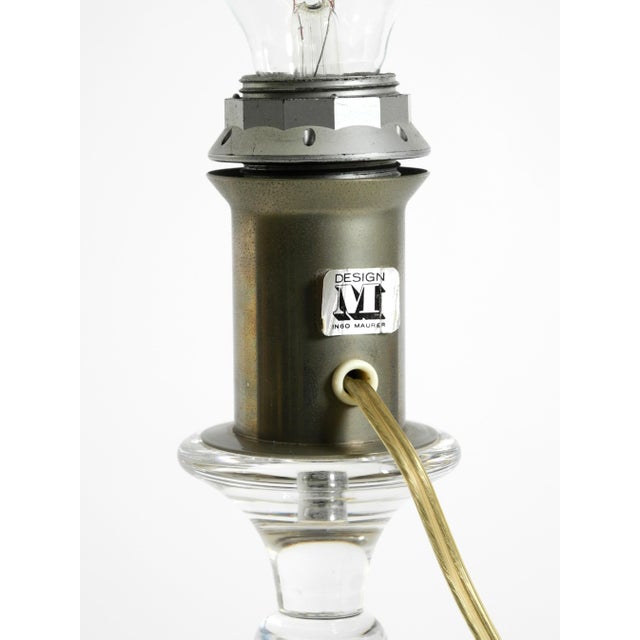 Tiffany Table Lamp in Glass by Ingo Maurer for Design M, 1960s For Sale - Image 12 of 15