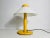 Heavy Yellow Metal and Glass Table Lamp, Italy, 1960s For Sale - Image 4 of 13