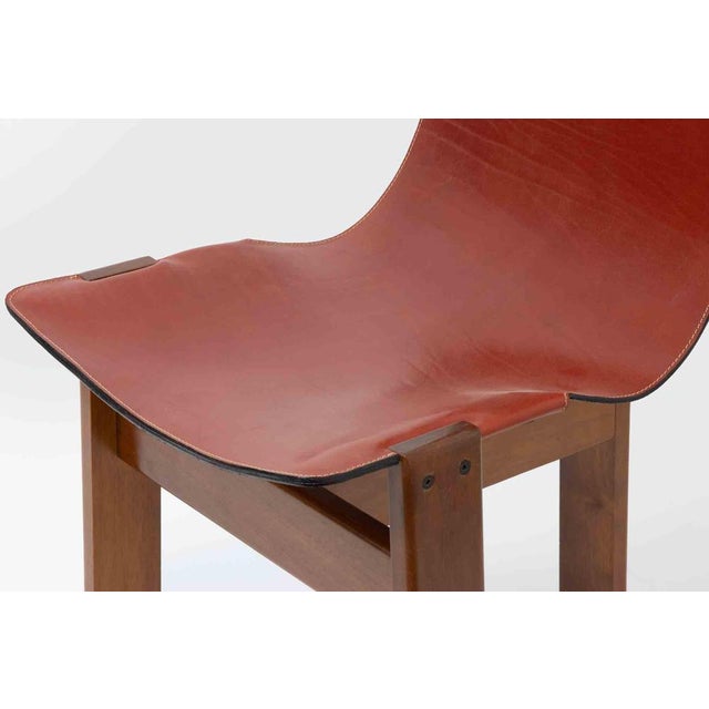 Tre 3 Chairs by Angelo Mangiarotti for Skipper, 1978, Set of 6 For Sale - Image 4 of 6