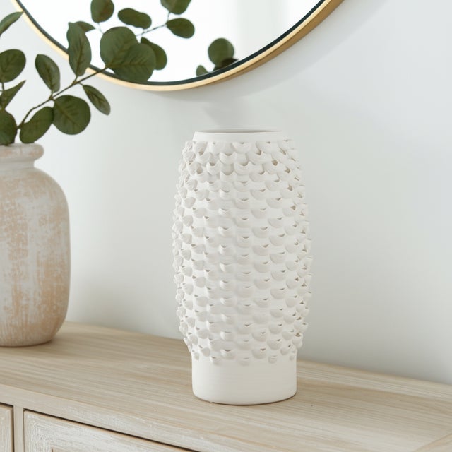 Ivory Plaiting Vase For Sale - Image 8 of 10