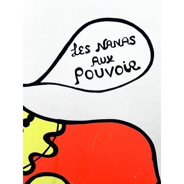Modern Niki De Saint Phalle, The Nanas in Power, 1970s, Silkscreen For Sale - Image 3 of 7