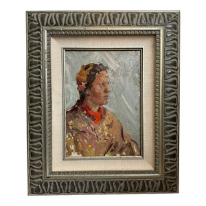 Lopatkin, Alexander, "The Portrait," Russian Painting, 1953