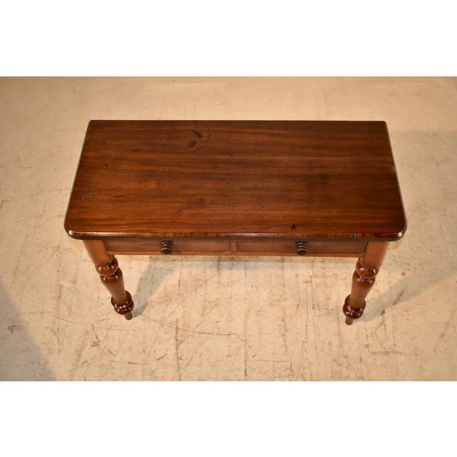 19th Century Mahogany Console Table For Sale - Image 9 of 9