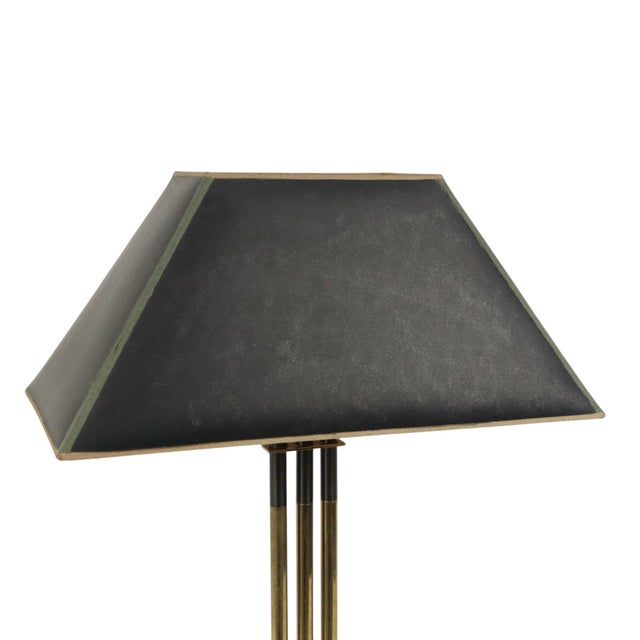 Black Mid-Century Table Lamp from Lusterie Deknudt, 1960s For Sale - Image 8 of 18
