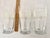 Vintage Pfaltzgraff Sierra Glassware 16oz Iced Tea/Water Tumbler White Embossed Leaf Set of 3 For Sale - Image 9 of 10