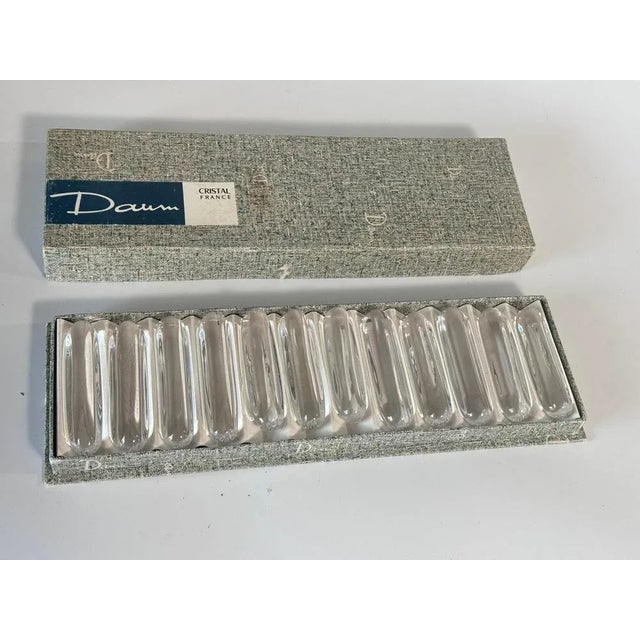 Mid-Century Modern Knife Rests by Daum Nancy, 1960s, Set of 12 For Sale - Image 6 of 12