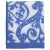 Contemporary Rumana Applique Bedspread, Queen - Periwinkle For Sale - Image 3 of 3
