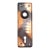 Vintage 6 In. Steel Japanned Passage Door Back Plate For Sale