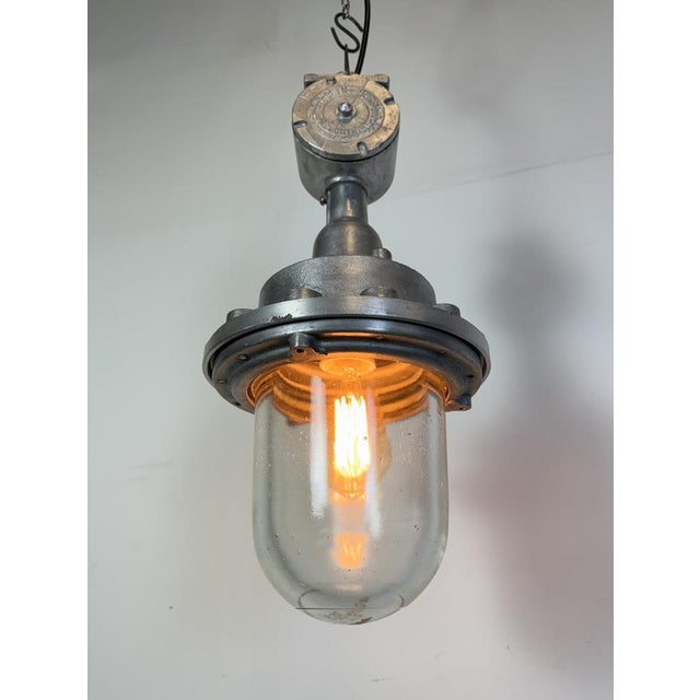 Soviet Industrial Aluminium Factory Pendant Lamp, 1960s For Sale - Image 18 of 18